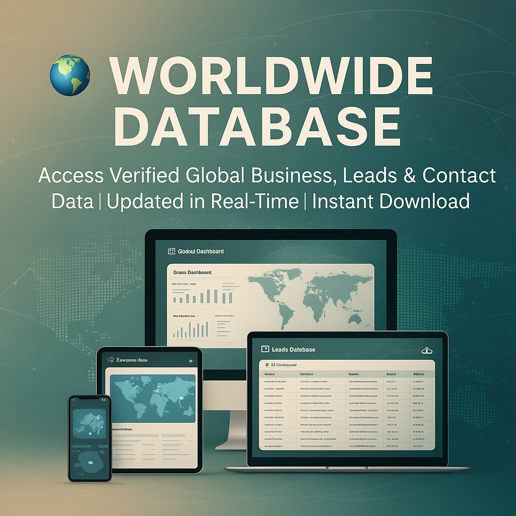 Worldwide Database Worldwide Database